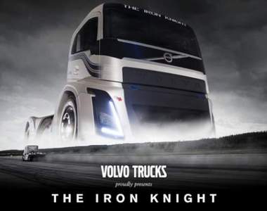 大成功《Volvo Iron Knight》史上最速拖車頭登基 大成功《Volvo Iron Knight》史上最速拖車頭登基