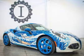 Garage Italia Customs出手《Alfa Romeo 4C》和風藝術穿上身 Garage Italia Customs出手《Alfa Romeo 4C》和風藝術穿上身