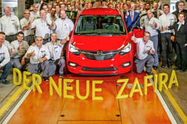 2017年式小改款《Opel Zafira》正式駛下德國生產線囉 2017年式小改款《Opel Zafira》正式駛下德國生產線囉