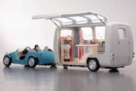 東京大玩具《Toyota Camatte Capsule》秘密基地的拖車概念 東京大玩具《Toyota Camatte Capsule》秘密基地的拖車概念