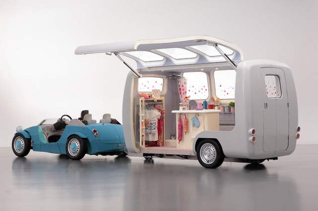 東京大玩具《Toyota Camatte Capsule》秘密基地的拖車概念 東京大玩具《Toyota Camatte Capsule》秘密基地的拖車概念