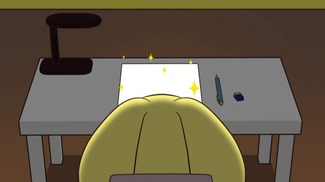 《截稿時間迫在眉睫》這時候只好忍痛犧牲背景惹…