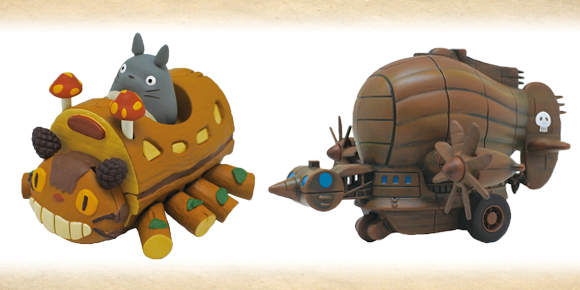 超可愛《吉卜力的迴力車》龍貓的貓巴士or天空之城的空賊飛船