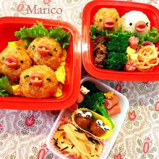 《圓滾滾小鳥蛋包飯》做歐姆蛋失敗也能完美混過去的簡單萌美食(•⊖•)