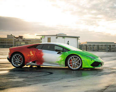 Print Tech改造《Lamborghini Huracan》這小牛皮不會太花俏嗎? Print Tech改造《Lamborghini Huracan》這小牛皮不會太花俏嗎?
