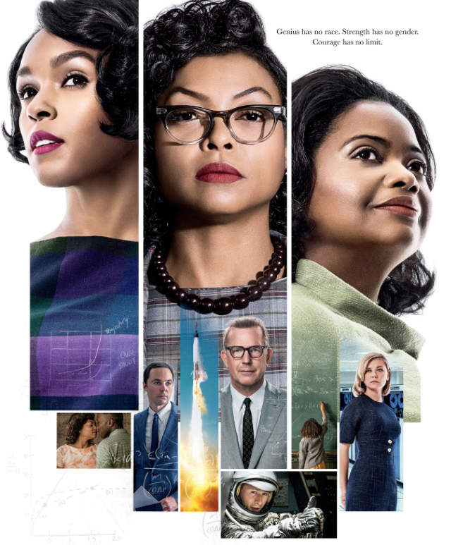 電影《關鍵少數》種族隔離年代隱身NASA的無名英雄 電影《關鍵少數》種族隔離年代隱身NASA的無名英雄