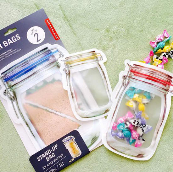 《KIKKER LAND收納袋》可愛儲物罐造型讓你什麼都可以裝進去❤