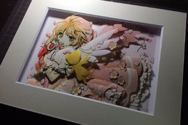 神手工《立體庫洛牌》這種立體手工真的是百看不厭啊(崇拜) 神手工《立體庫洛牌》這種立體手工真的是百看不厭啊(崇拜)