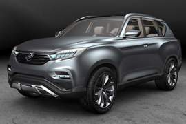 新世代《SsangYong Rexton》預約巴黎車展大變身 新世代《SsangYong Rexton》預約巴黎車展大變身
