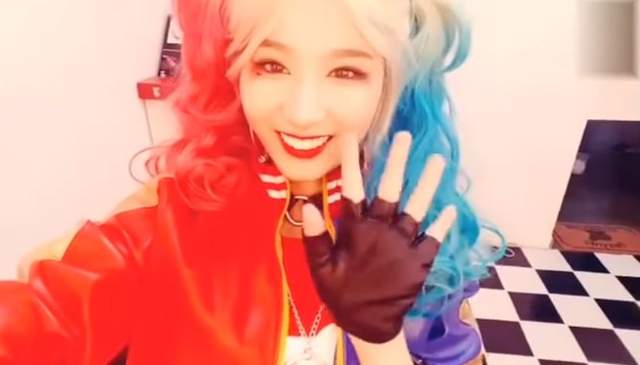 自殺突擊隊《小丑女在韓國掀起的風潮》就連大明星也忍不住Cosplay啦～