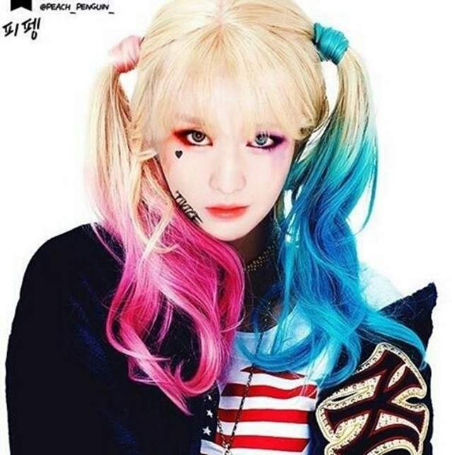 自杀突击队《小丑女在韩国掀起的风潮》就连大明星也忍不住Cosplay啦~ - 图片19 自杀突击队《小丑女在韩国掀起的风潮》就连大明星也忍不住Cosplay啦~