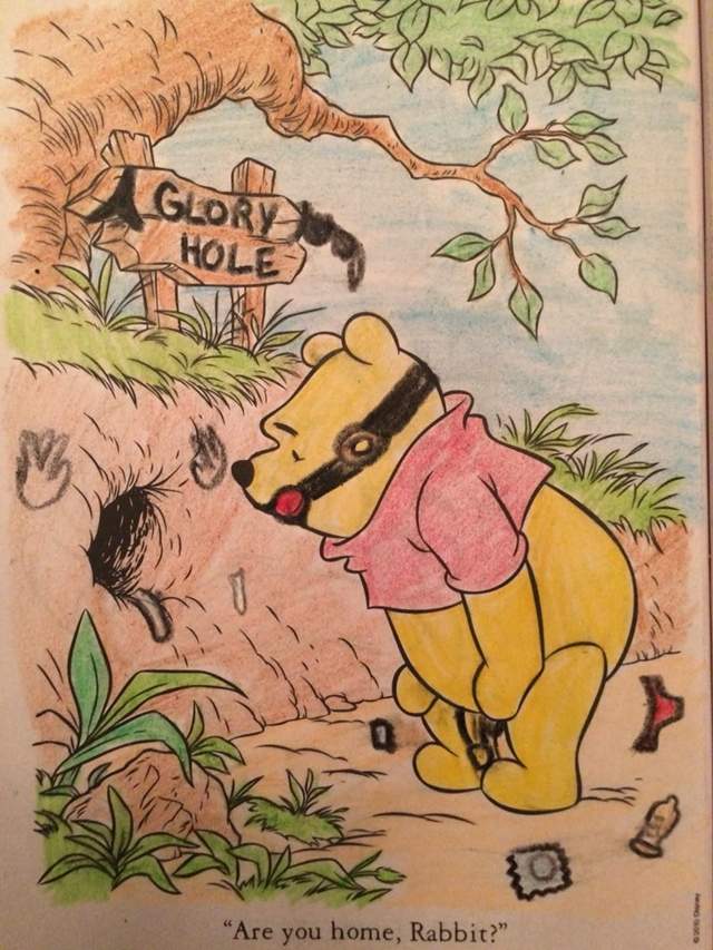 恶搞《暴力着色本》纯洁的画一落入大人手中就是各种超展开ww - 图片8 恶搞《暴力着色本》纯洁的画一落入大人手中就是各种超展开ww