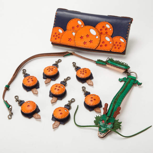 《七龍珠錢包》還真的一口氣收齊七顆龍珠鑰匙圈召喚神龍喔w