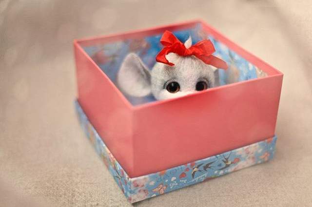 《羊毛氈娃娃攝影美照》本來就充滿生命力在 Nadezhda Micheeva 拍攝下更完美了