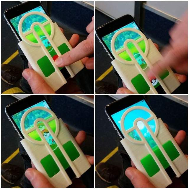 《Pokemon Go專用手機殼》幫助正確投出寶貝球捕捉寶可夢 《Pokemon Go專用手機殼》幫助正確投出寶貝球捕捉寶可夢