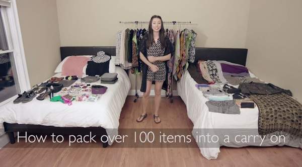 真的假的《把100件行李塞進行李箱》是把整個衣櫃都塞進去了吧? 真的假的《把100件行李塞進行李箱》是把整個衣櫃都塞進去了吧?