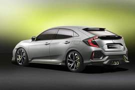 《Honda Civic Hatchback Concept》性感屁屁好概念 《Honda Civic Hatchback Concept》性感屁屁好概念