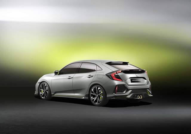 《Honda Civic Hatchback Concept》性感屁屁好概念 《Honda Civic Hatchback Concept》性感屁屁好概念