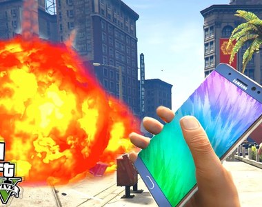 俠盜獵車手5《三星手機炸彈Mod》真的成為爆炸武器之一啦ww 俠盜獵車手5《三星手機炸彈Mod》真的成為爆炸武器之一啦ww