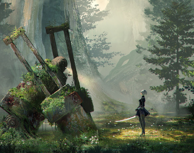 PS4《尼爾:自動人形》體驗白金工作室一貫的高速流暢戰鬥 PS4《尼爾:自動人形》體驗白金工作室一貫的高速流暢戰鬥