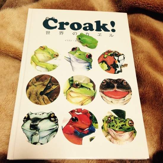 繪師自製《青蛙圖鑑Croak!》對青蛙滿滿的愛都收集在這一冊裡♥ 繪師自製《青蛙圖鑑Croak!》對青蛙滿滿的愛都收集在這一冊裡♥