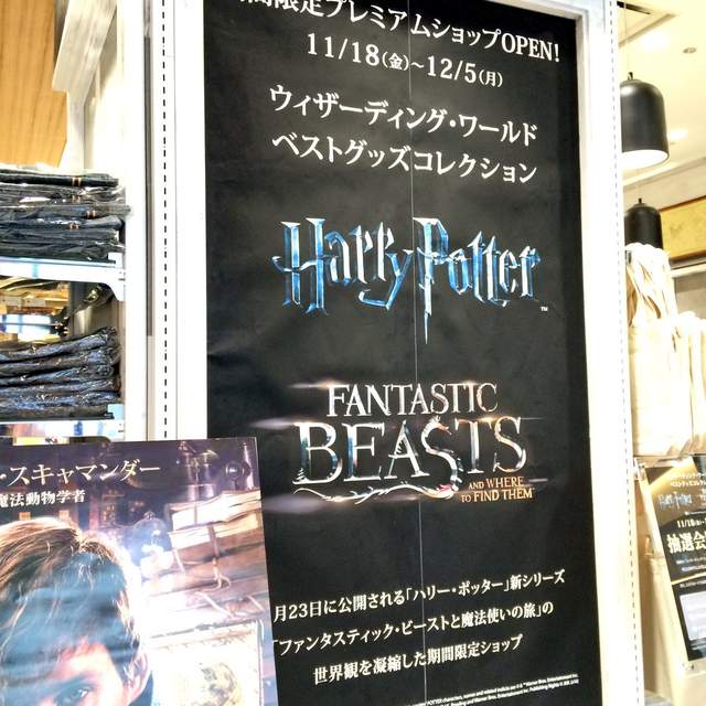 魔法世界再度襲來《新宿哈利波特專賣店》期間限定