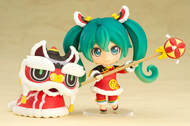 《初音舞龍舞獅黏土人》感覺好有過年氣氛唷~咚咚鏘 《初音舞龍舞獅黏土人》感覺好有過年氣氛唷~咚咚鏘