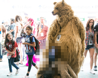 SDCC《最有創意COSPLAY》熊與李奧出沒注意 SDCC《最有創意COSPLAY》熊與李奧出沒注意