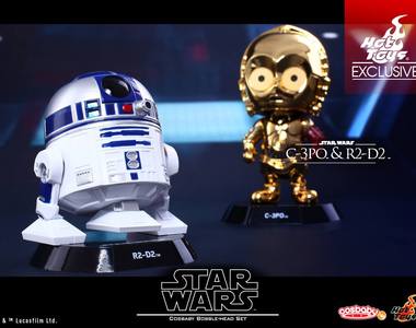 《星際大戰:原力覺醒》Q版C-3PO & R2-D2模型組 想要家裡也有一對活寶嗎? 《星際大戰:原力覺醒》Q版C-3PO & R2-D2模型組 想要家裡也有一對活寶嗎?