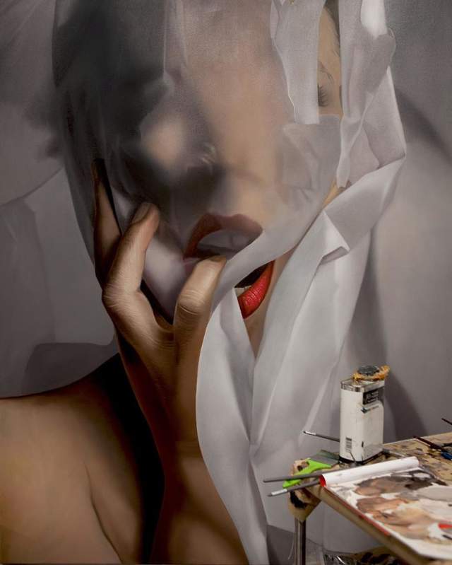 《逼真写实油画人像》你跟我说这不是真人!? - 图片12 《逼真写实油画人像》你跟我说这不是真人!?