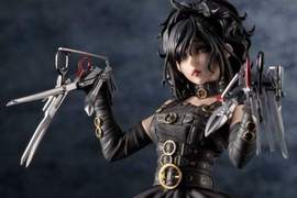 壽屋《剪刀手愛德華》HORROR美少女模型 病態可愛性轉登場 壽屋《剪刀手愛德華》HORROR美少女模型 病態可愛性轉登場