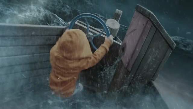 有個《強大後製影片的老爸》童年影片完全不一樣啊Σ( ° △ °)