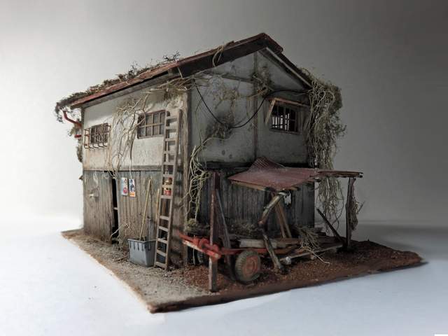 《掌中廢墟》讓人覺得不可思議的迷你模型造景 - 圖片10