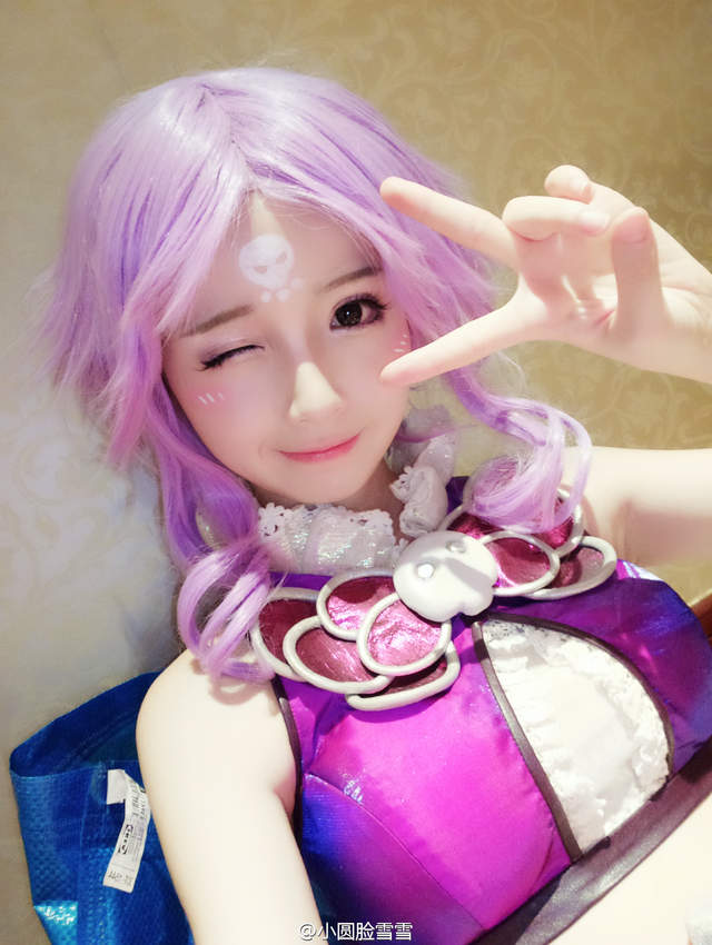 網絡謠言《小圓臉雪雪》cosplay ps的強大?