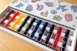 《透明感蠟筆CLEAR CRAYON》能夠畫出水彩般輕薄色澤的新感覺蠟筆♡ 《透明感蠟筆CLEAR CRAYON》能夠畫出水彩般輕薄色澤的新感覺蠟筆♡