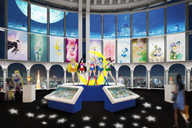東京《美少女戰士展覽》展區視覺圖預覽 第一彈限定周邊消息 東京《美少女戰士展覽》展區視覺圖預覽 第一彈限定周邊消息
