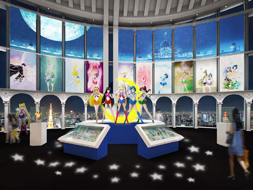 東京《美少女戰士展覽》展區視覺圖預覽 第一彈限定周邊消息 東京《美少女戰士展覽》展區視覺圖預覽 第一彈限定周邊消息