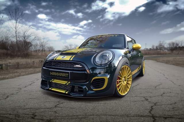 Manhart改造《Mini Cooper JCW》馬力300匹金迷你 Manhart改造《Mini Cooper JCW》馬力300匹金迷你