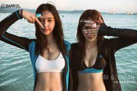 少女時代《俞利》與表妹《Vivian》泳裝畫報公開 這家基因美的不科學阿 少女時代《俞利》與表妹《Vivian》泳裝畫報公開 這家基因美的不科學阿