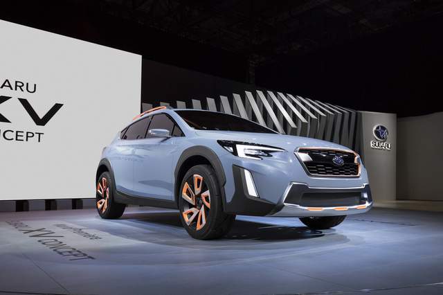 《Subaru XV Concept》新世代跨界概念日內瓦現身