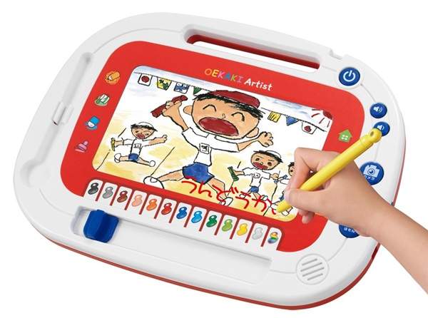 可做動畫的《兒童繪圖板OEKAKI Artist》現在小朋友怎麼那麼幸福辣(ಠ益ಠ)
