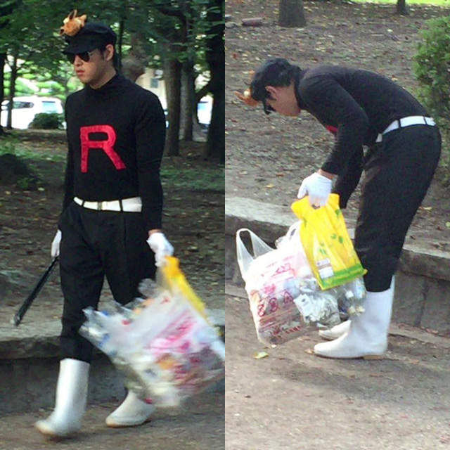 迷人的反派角色《火箭隊撿垃圾》要抓精靈寶可夢也要好好愛護環境啊~ 迷人的反派角色《火箭隊撿垃圾》要抓精靈寶可夢也要好好愛護環境啊~