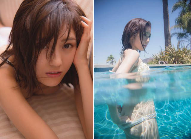 《渡邊麻友的水下美尻》睽違五年寫真集再出性感的美臀誘惑