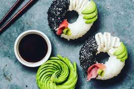 IG流行《壽司甜甜圈》玩弄食物的最高境界(?) IG流行《壽司甜甜圈》玩弄食物的最高境界(?)