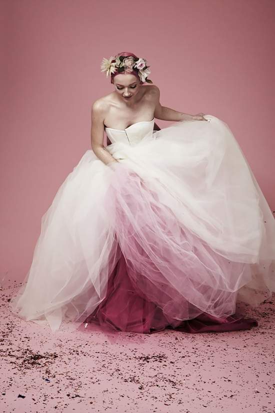 超美《染色婚紗》比純潔的全白更能展現出新娘的多樣魅力♡ - 圖片13