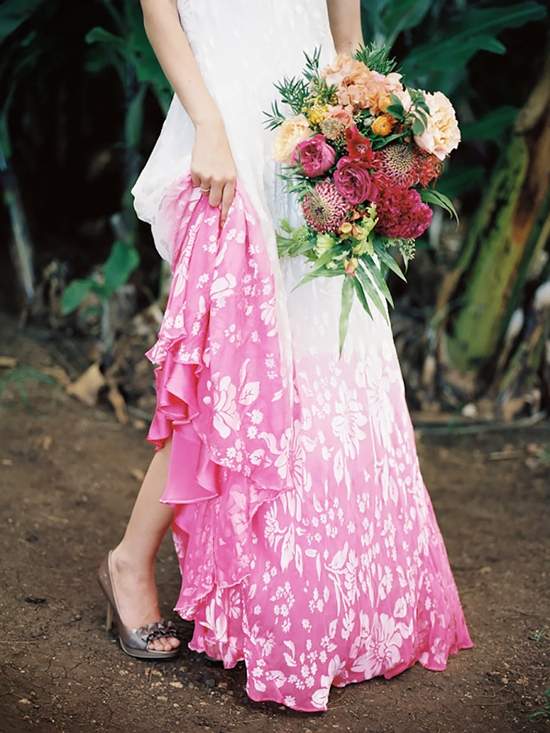 超美《染色婚紗》比純潔的全白更能展現出新娘的多樣魅力♡ - 圖片11