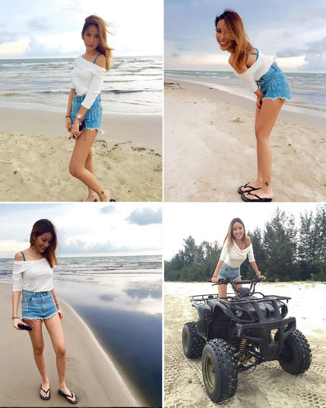 《美眉泰正點》Freya Khunanya 沙灘上的長腿姐姐就是想多瞧幾眼 - 圖片4