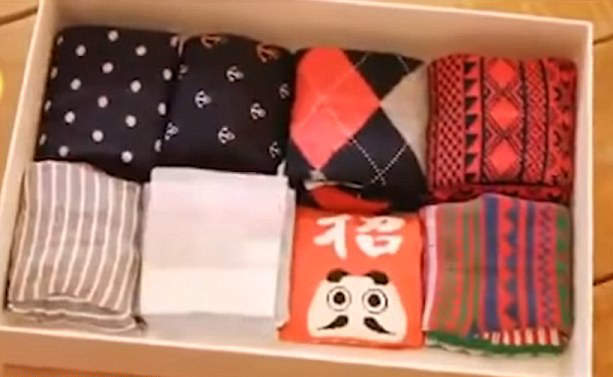 《10秒摺出豆干襪》愛整潔的朋友必學