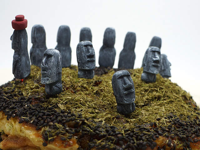 《摩艾石像牙籤》小小一支使用起來超可愛der❤❤❤ 《摩艾石像牙籤》小小一支使用起來超可愛der❤❤❤