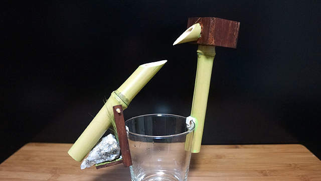 《添水風雅飲酒杯》一天一啤酒長命百歲不會老 《添水風雅飲酒杯》一天一啤酒長命百歲不會老